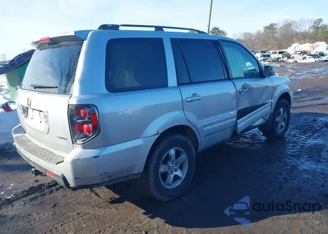 2007 Honda Pilot Ex-L from USA, damaged, VIN 2HKYF18577H527635